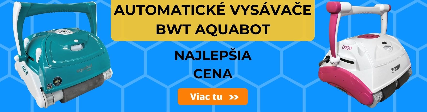 Automatické bazénový vysávače bwt aquabot