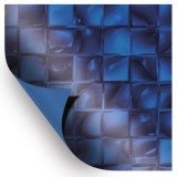 Fólia AVfol Decor Mozaika Modrá Electric 165 cm - rolka
