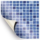 Fólia AVfol Decor Mozaika Modrá 165 cm - rolka