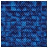 Fólia AVfol Decor protišmyk Mozaika Modrá Electric 165 cm - metráž