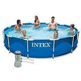 Bazén Intex Metal Frame 4,57 x 1,07 m s filtráciou